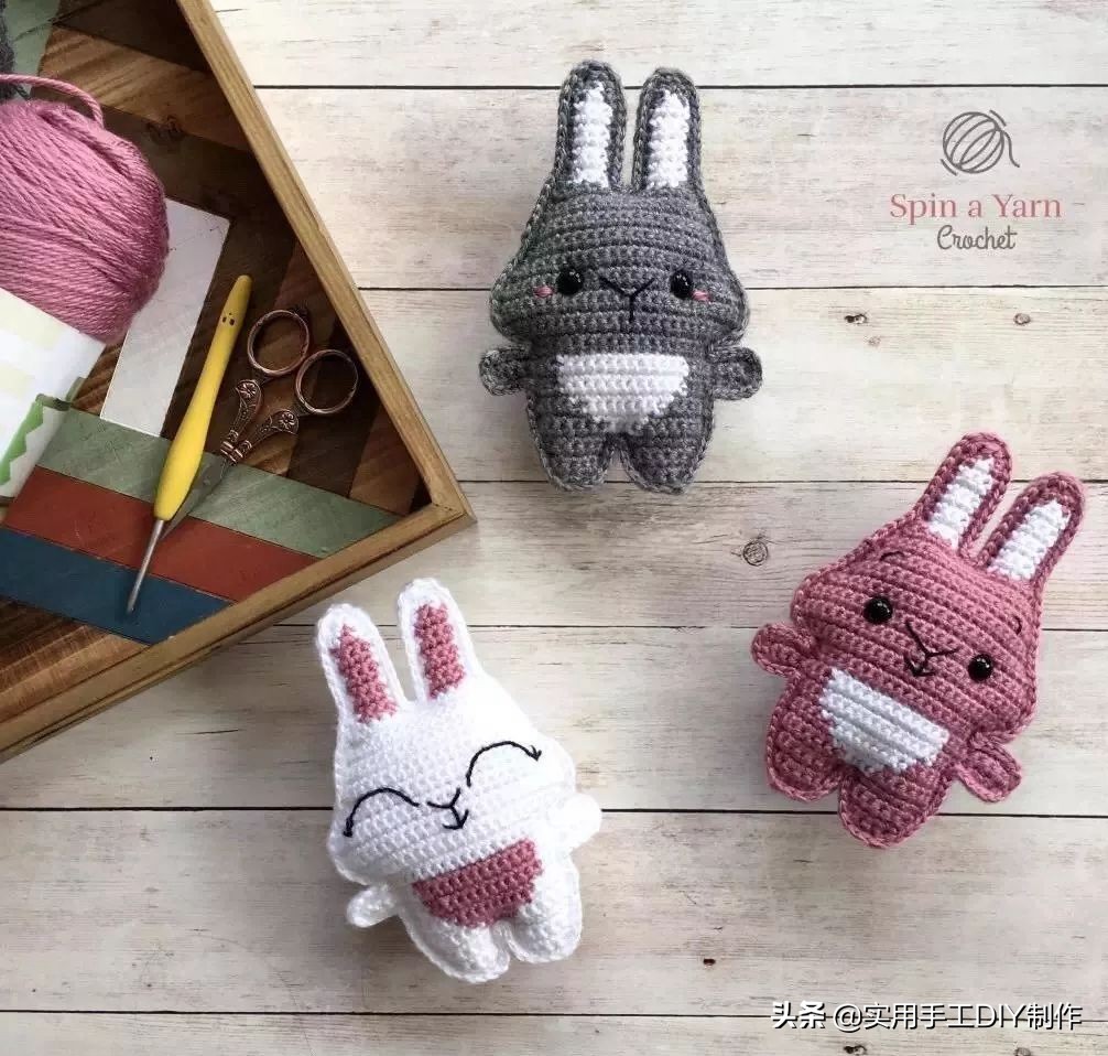 小魔怪的钩编教程,钩针收纳小怪兽
