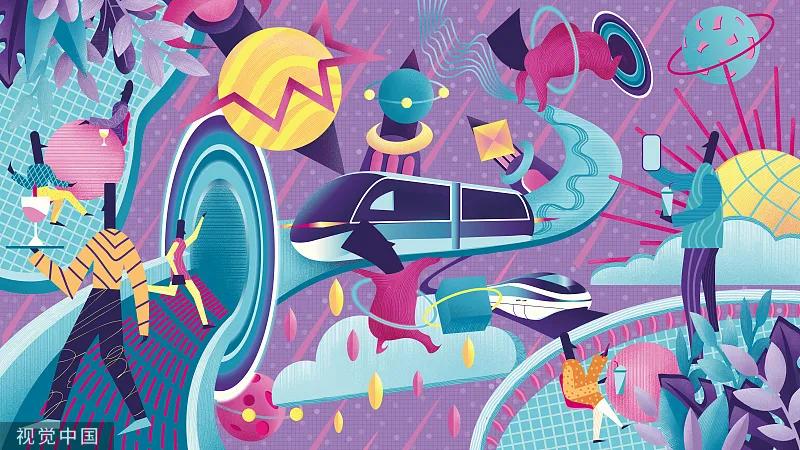 养花种草插画,种草到下单一共分几步