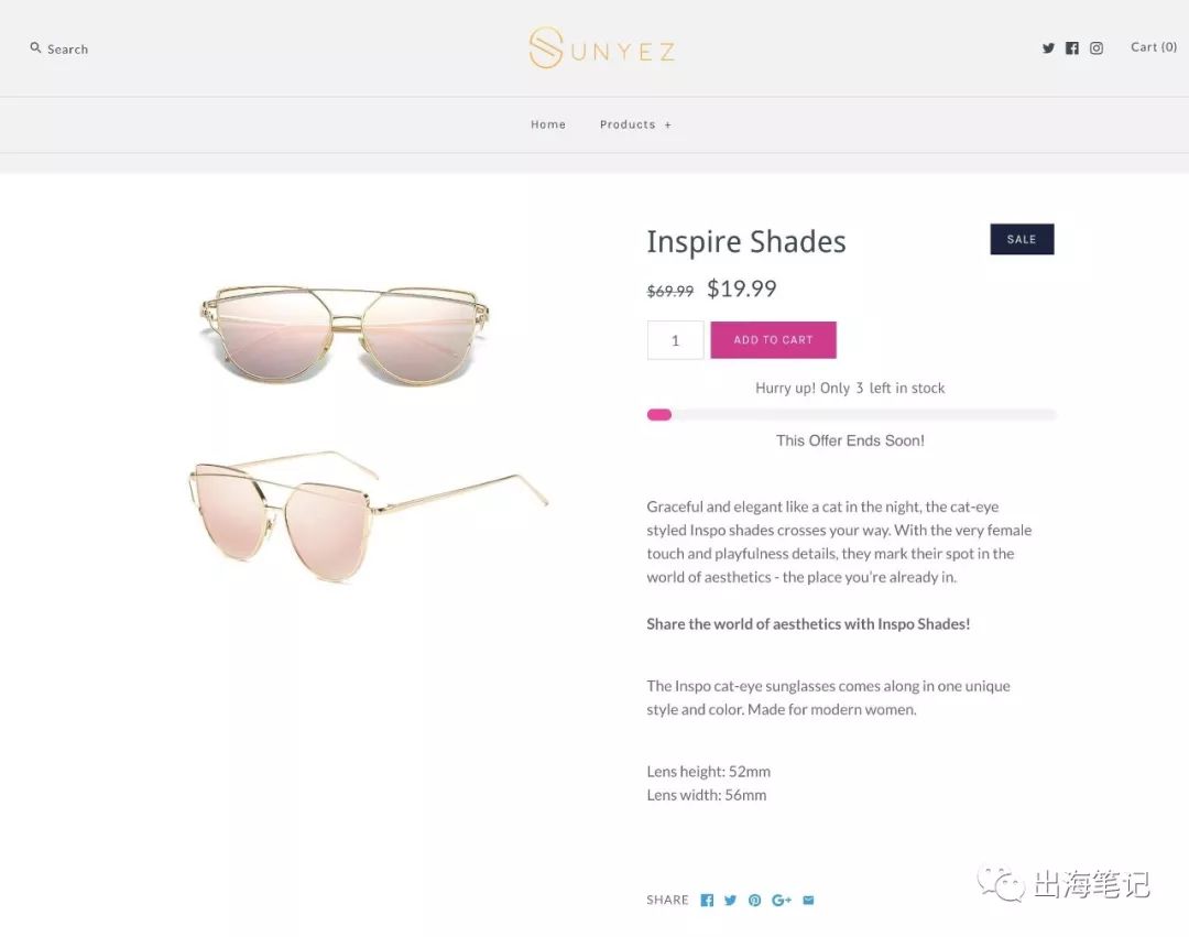 净赚4365美元！Dropshipping卖31天太阳镜，如何做到的丨出海笔记