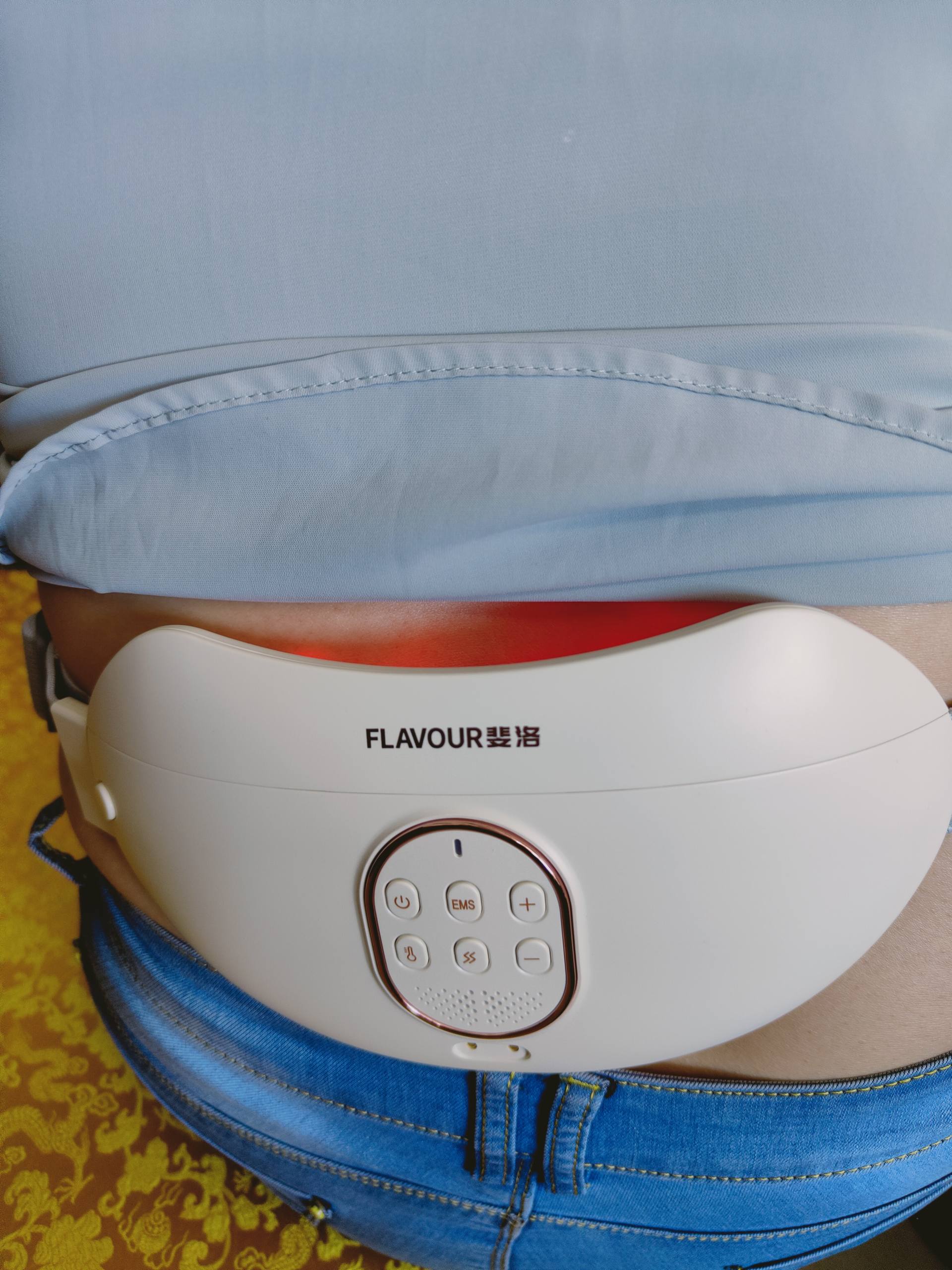 送给产假结束的老婆,按摩塑形+暖宫的斐洛腰部按摩仪