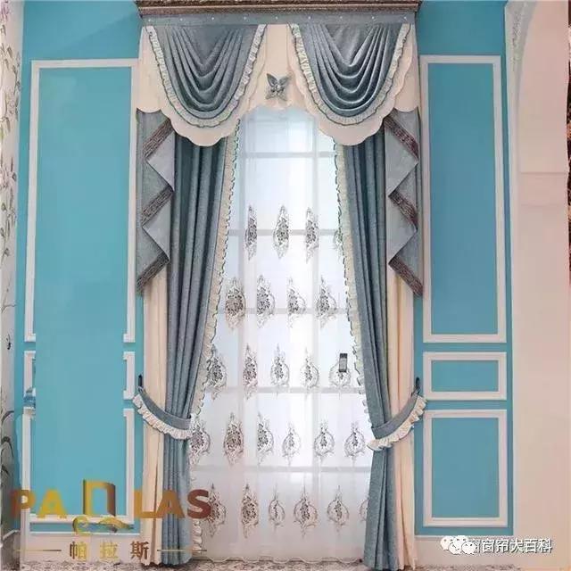 窗帘帘头款式搭配效果图大全,家有窗帘推荐