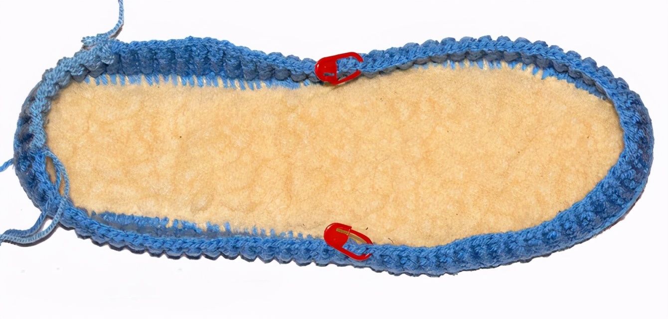 怎么用毛线做鞋垫花样,用毛线制作鞋垫