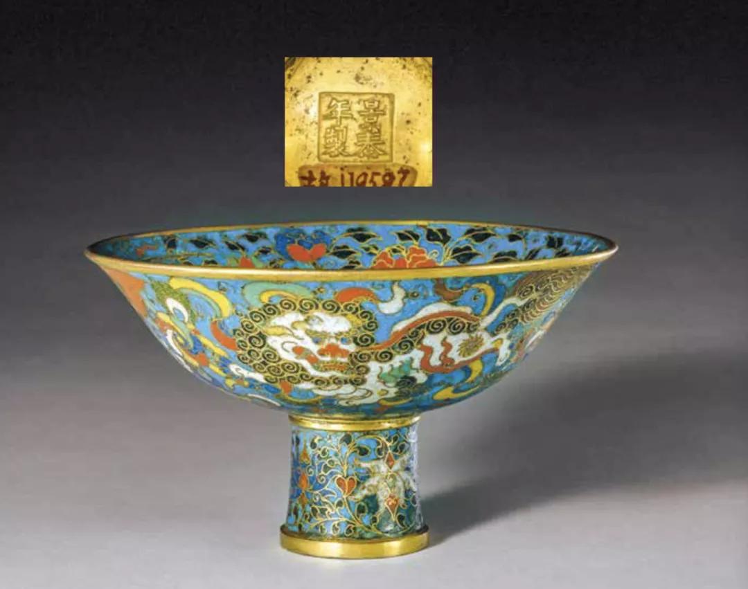 烧蓝景泰蓝区别,景泰蓝点蓝的材料