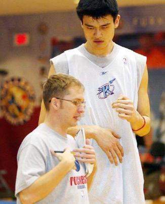 姚明和科林潘的故事,姚明科林潘