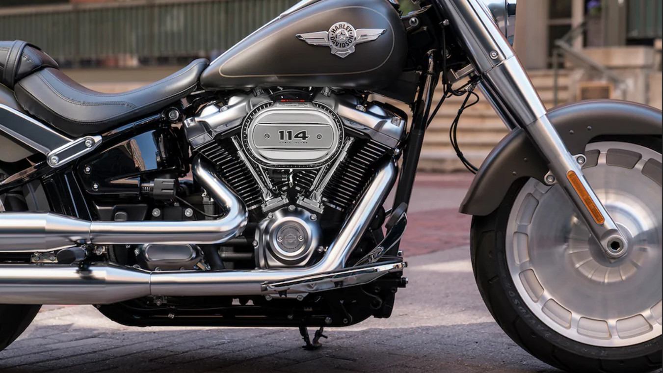 哈雷fatboy高清图片,哈雷fatboy