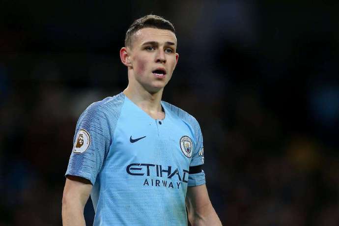 曼城新星福登足球,曼城福登世界波集锦