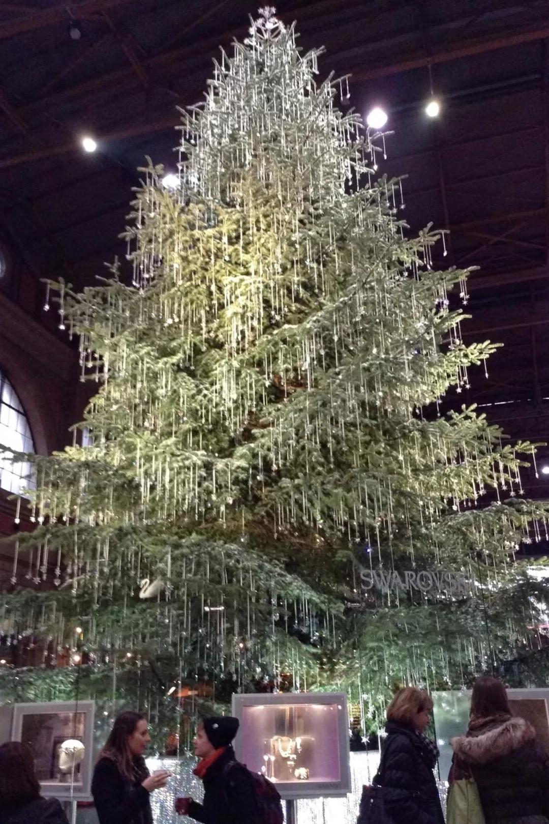 施华洛世奇澳门圣诞树,施华洛世奇圣诞树造型摆件