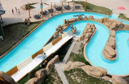 中新生态城欢乐水魔方,生态城水魔方有什么玩的