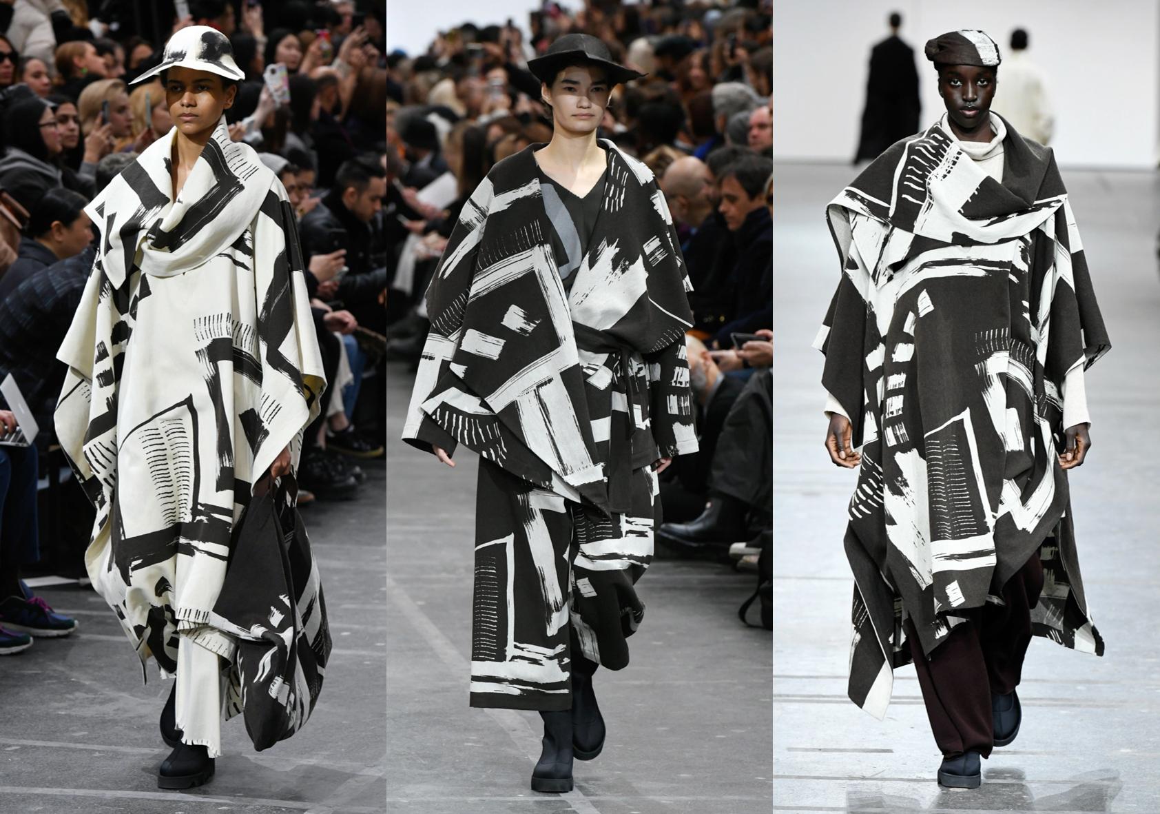 充满乐趣的极简主义，71套三宅一生2020秋季时装，你喜欢哪一套？