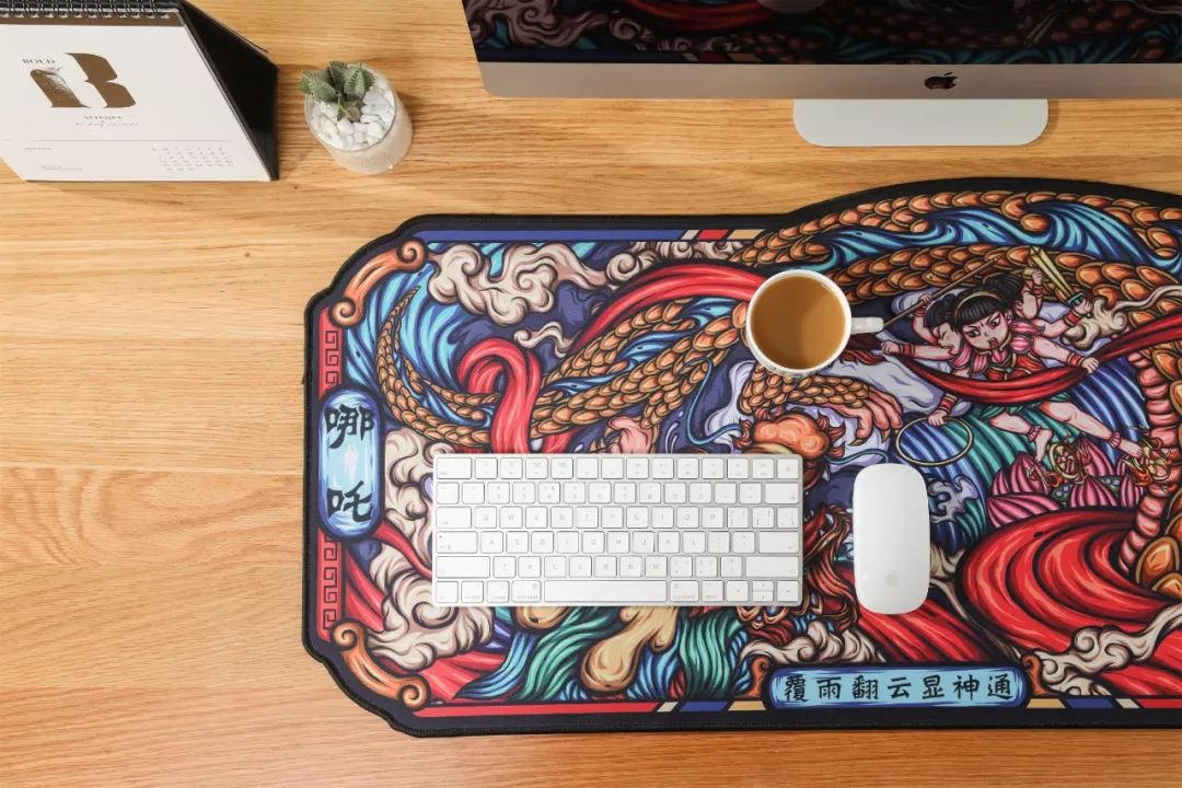 国潮笔记本鼠标垫,鼠标垫电竞专用细面