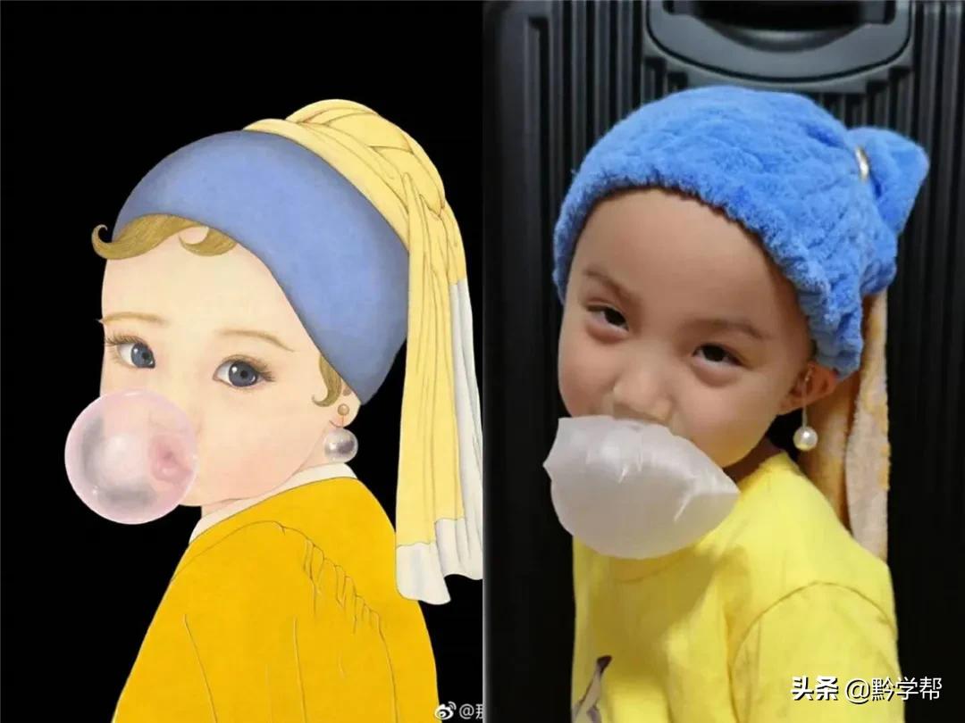 萌娃世界名画,幼儿版世界名画