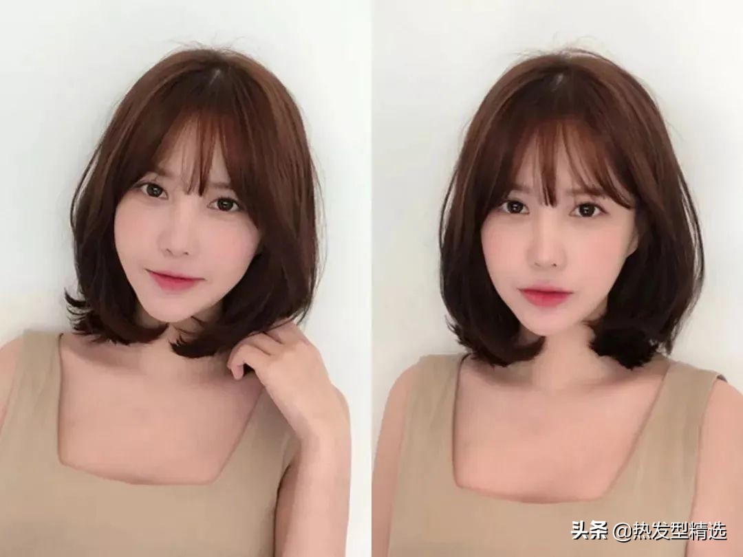 法式刘海适合什么脸型的发型,任何脸型都适合的法式刘海发型