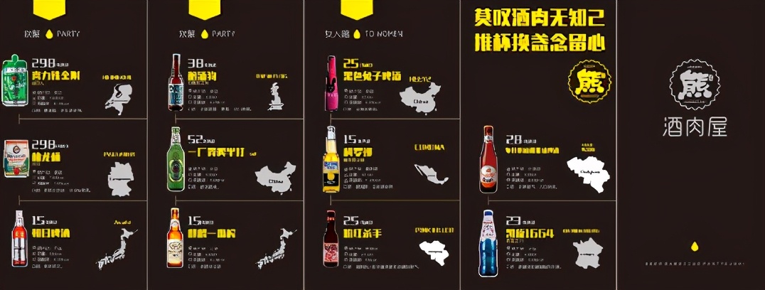 这里一定有你没见过的酒单(上)