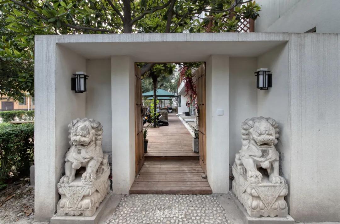 竹影/风和/雀动/人来,西安两座别墅改造的「雀笙」茶宿