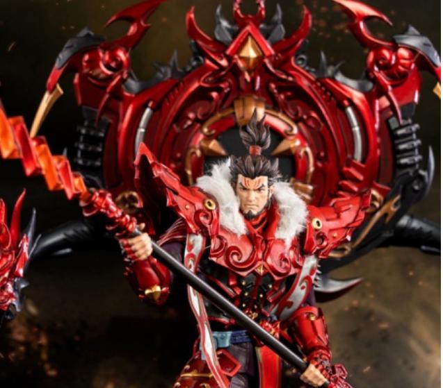 王者荣耀手办万代孙悟空零号赤焰,高达三国手办拼装