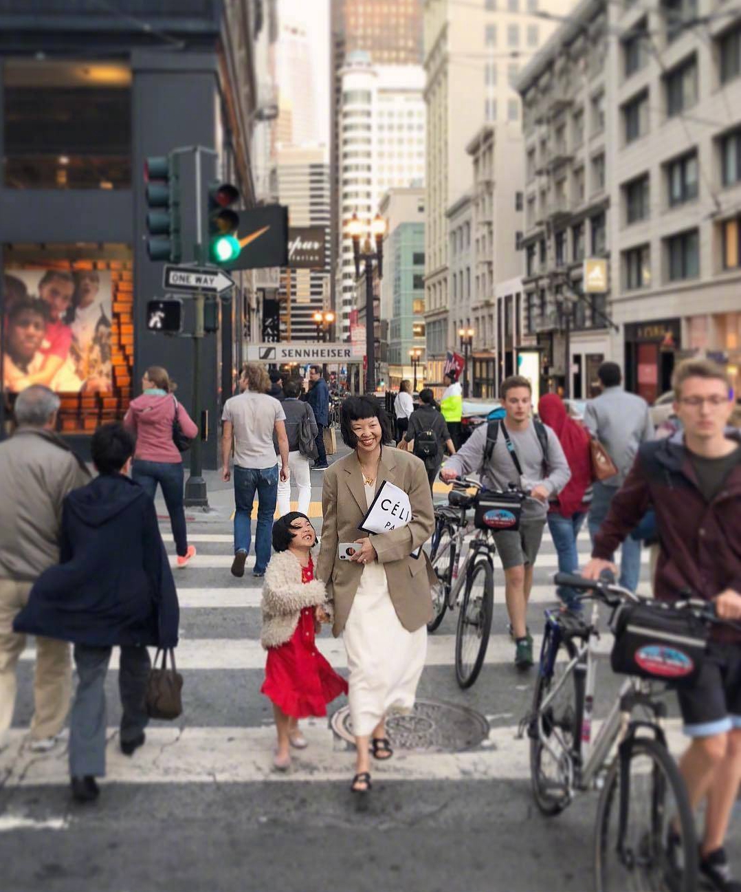 时尚博主小女孩,时尚博主女