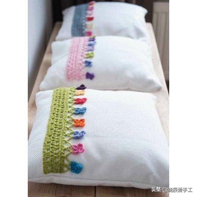 桌布花边钩织的教程,隔热垫餐桌垫钩针教程