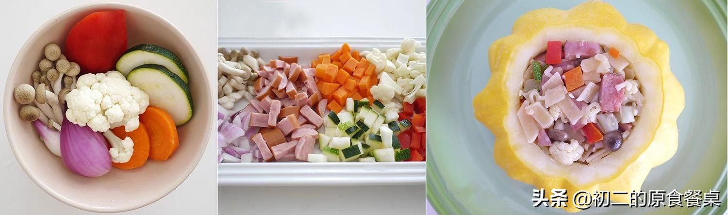 飞碟瓜创意食谱,飞碟瓜的做法凉菜