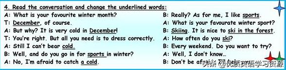 winter英文阅读,winter英语原版