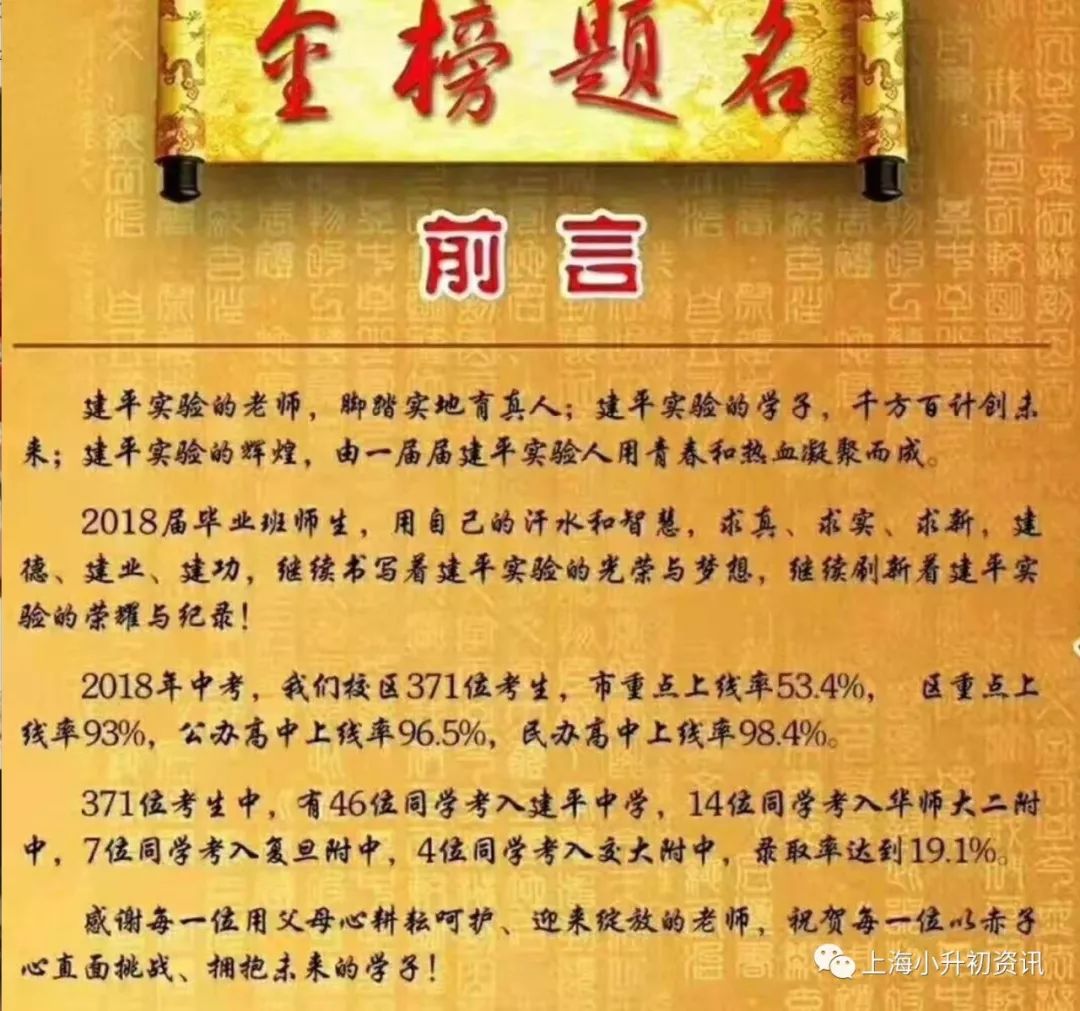 浦东区的公办五虎将之一，对口范围广！每年近70人被建平中学录取