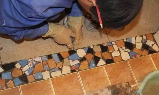 瓷砖破了能补吗,瓷砖裂了可以换么