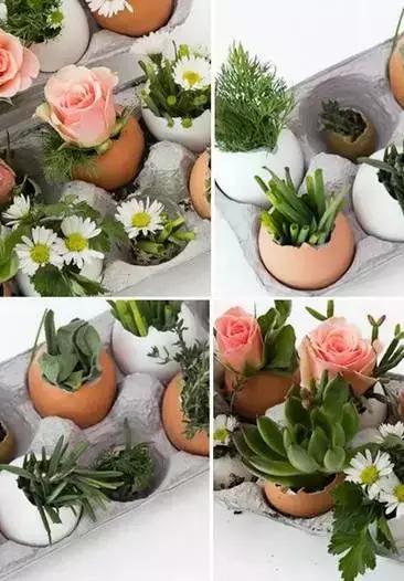 鸡蛋壳手工作品创意幼儿园,碎鸡蛋壳手工粘贴画动物图案