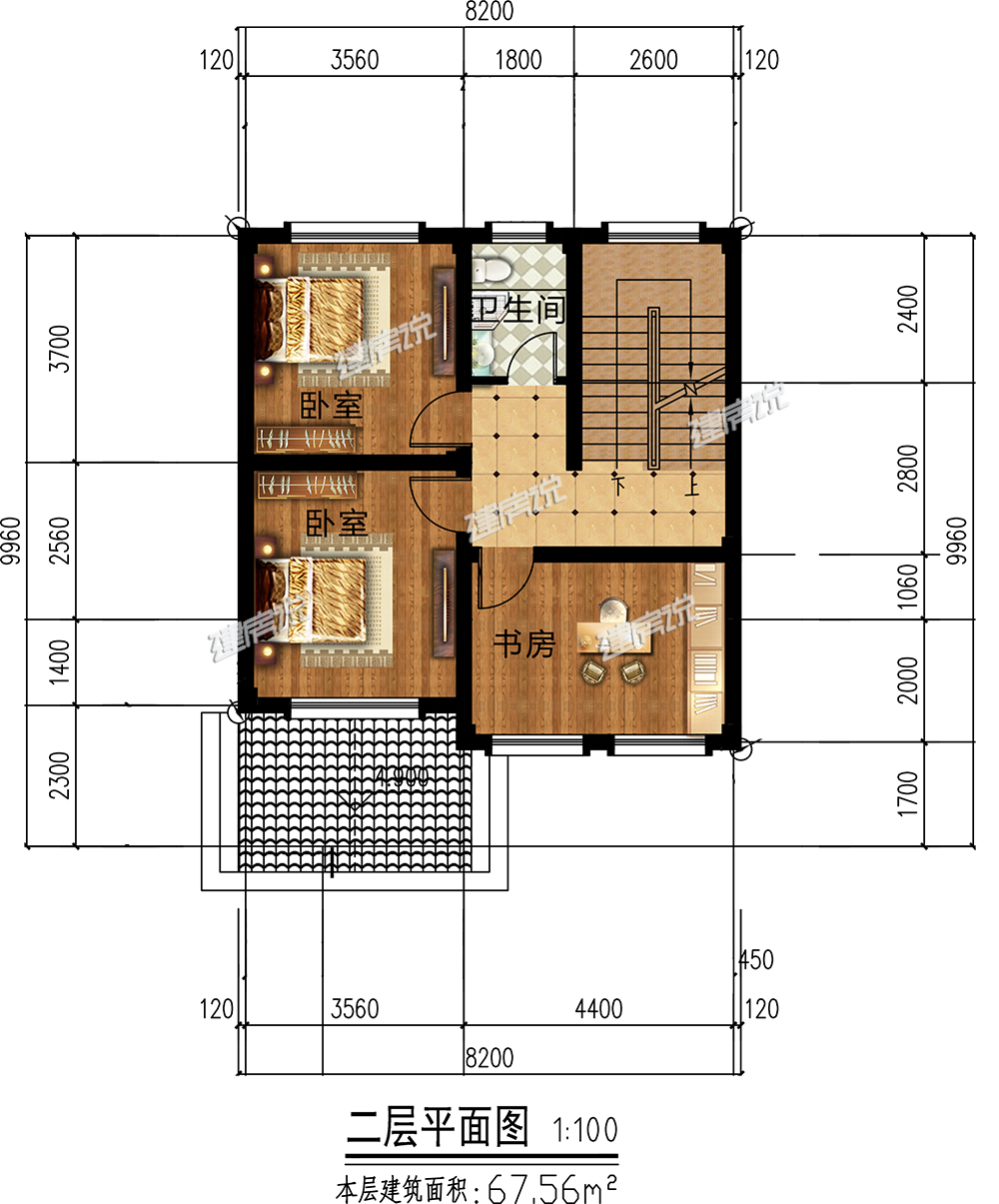 18万农村自建房二层,最合理的农村自建房设计图