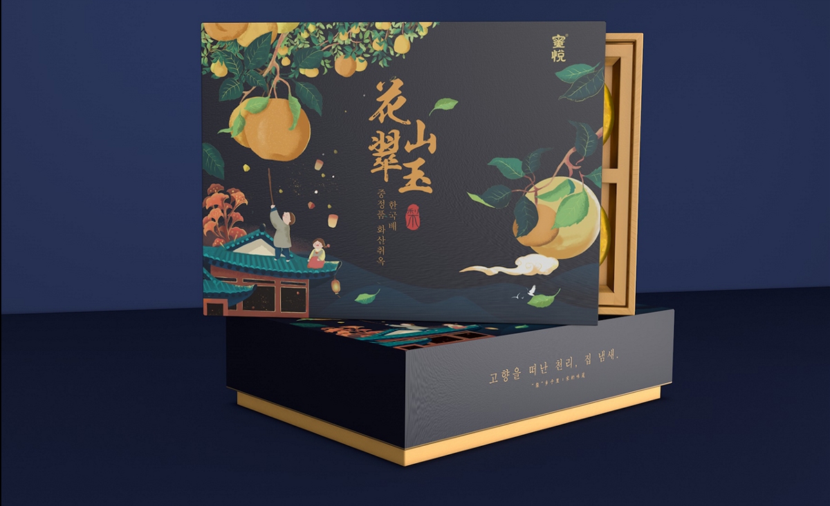 水果包装礼盒设计创意,水果礼盒包装设计分享