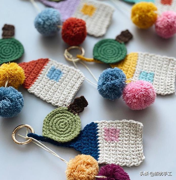 简单漂亮的小包包钩针教程,韩国钩针钩桌布花样教程