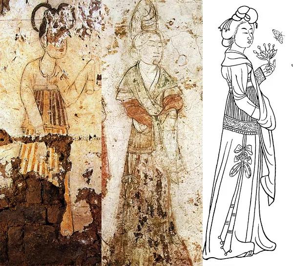 唐代女装古风仙气,古代唐朝女装