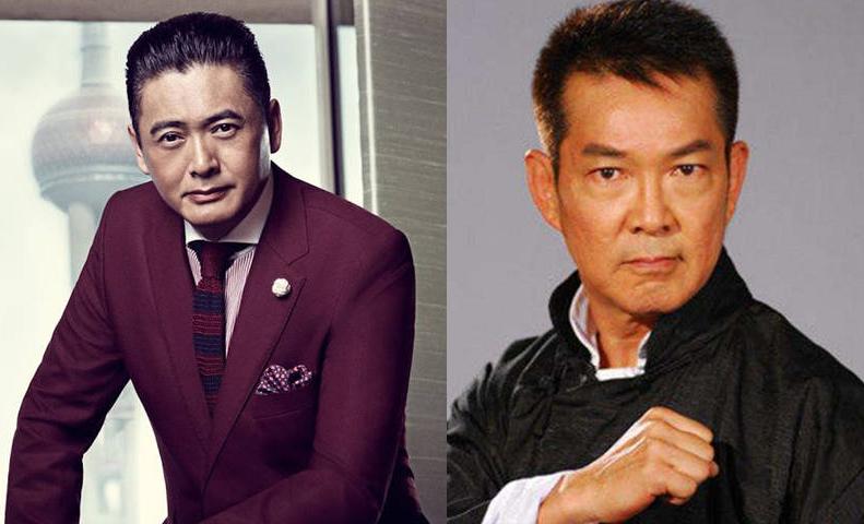 周润发谭咏麟爬山图片,周润发与谭咏麟同框