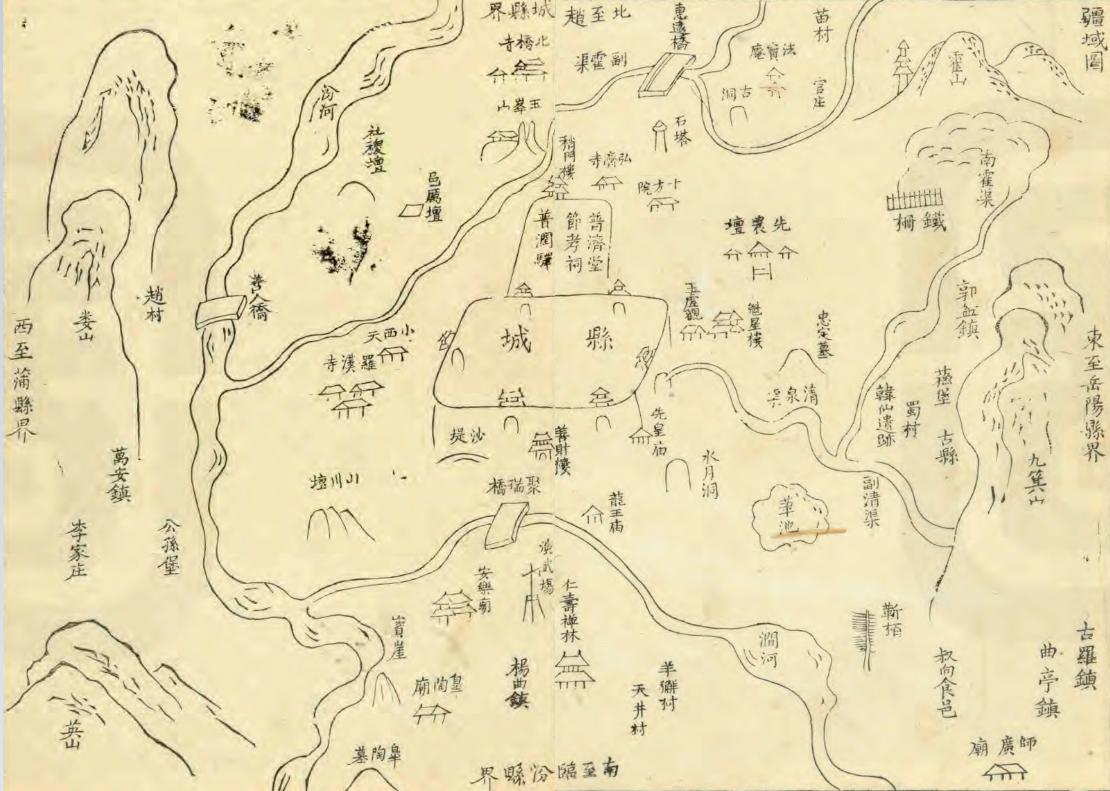 明朝洪洞大槐树移民示意图,洪武洪洞大槐树