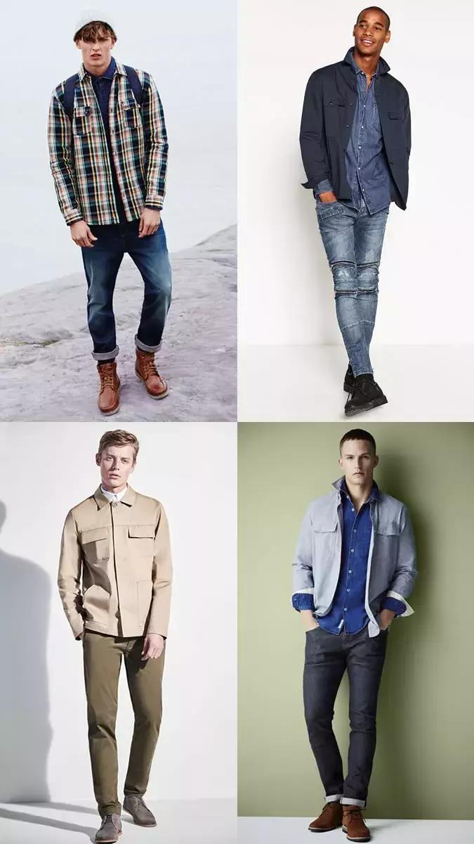 即将踏入秋季，吓得我马上备件Overshirt