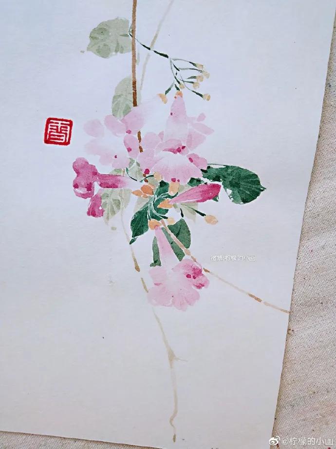 分享一组好看的小清新水彩插画,不来看看简单水彩小插画的教程吗