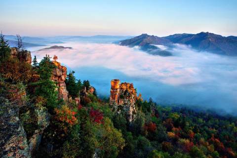 世外桃源仙游,南岔仙翁山山顶