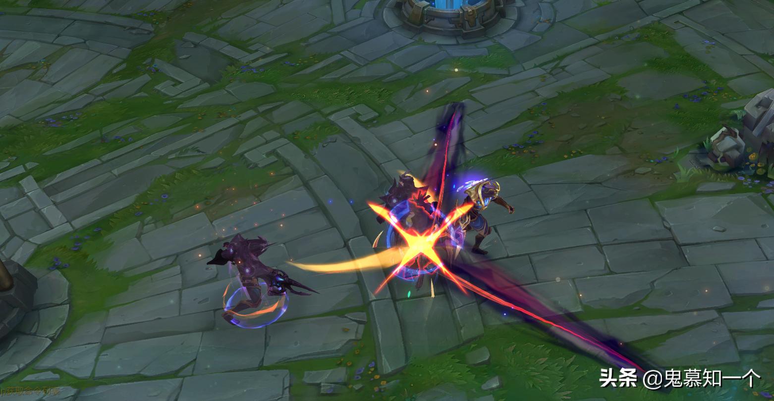 LOL劫天煞皮肤特效评测影子不错平A很帅大招很一般