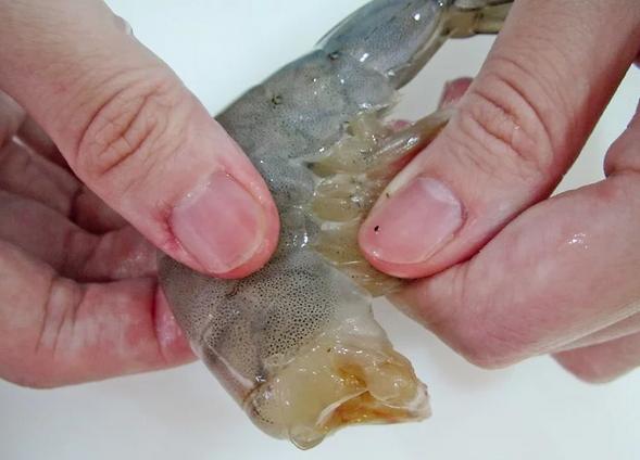 青虾怎么改刀为蝴蝶虾呢,蝴蝶虾的改刀方法