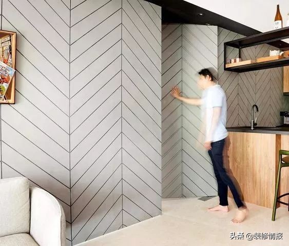 不容易坏的隐形门,带大家看看真正的隐形门