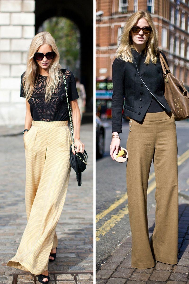 阔脚裤在冬天怎么穿最好看,阔脚裤怎么穿才好看