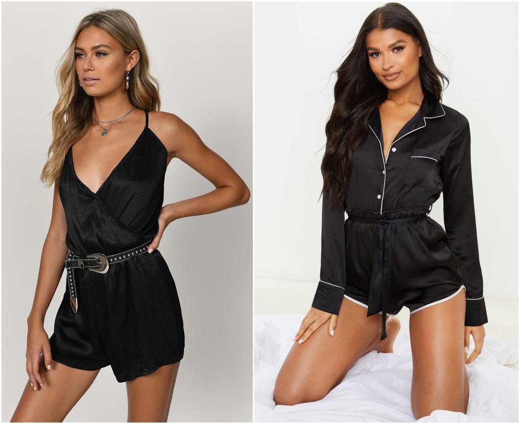 欧美流行这种一体式夏季女装：死库水+热裤+超短裙