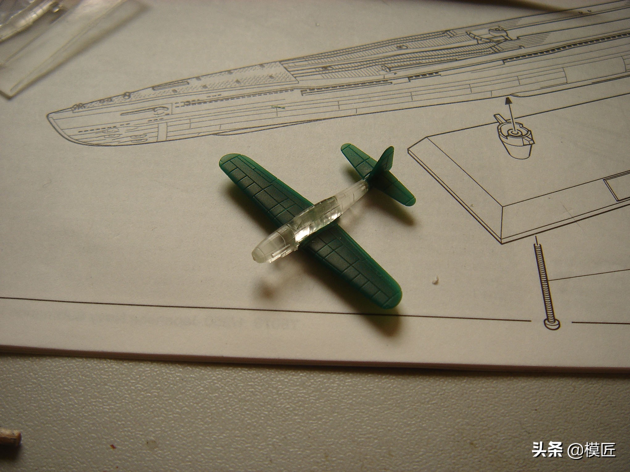 藏着飞机的二战奇葩日本潜艇伊400|模型制作手记