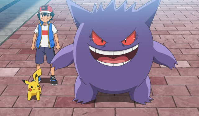 宝可梦小智耿鬼视频,宝可梦大冒险怎么收服耿鬼