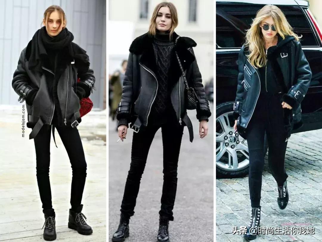 冬季一身黑穿衣搭配,入冬了教你如何百搭穿衣