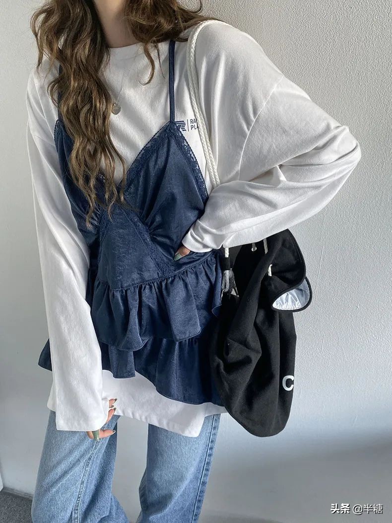 韩剧女主的穿搭连衣裙,韩剧女主穿条纹衬衫