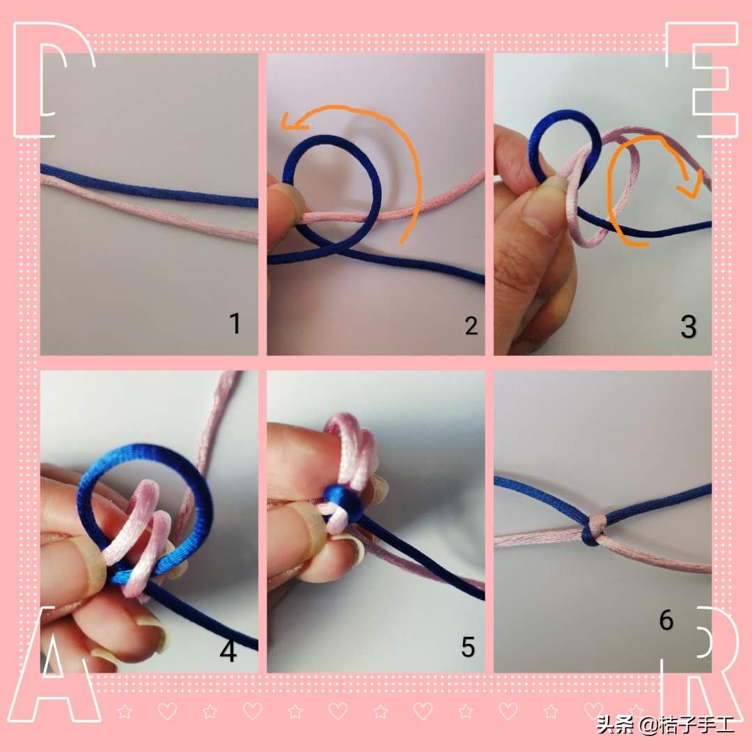 红绳银饰手链教程,银饰小红绳手链