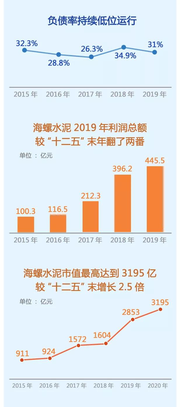 安徽芜湖海螺集团,海螺集团2019年营业额