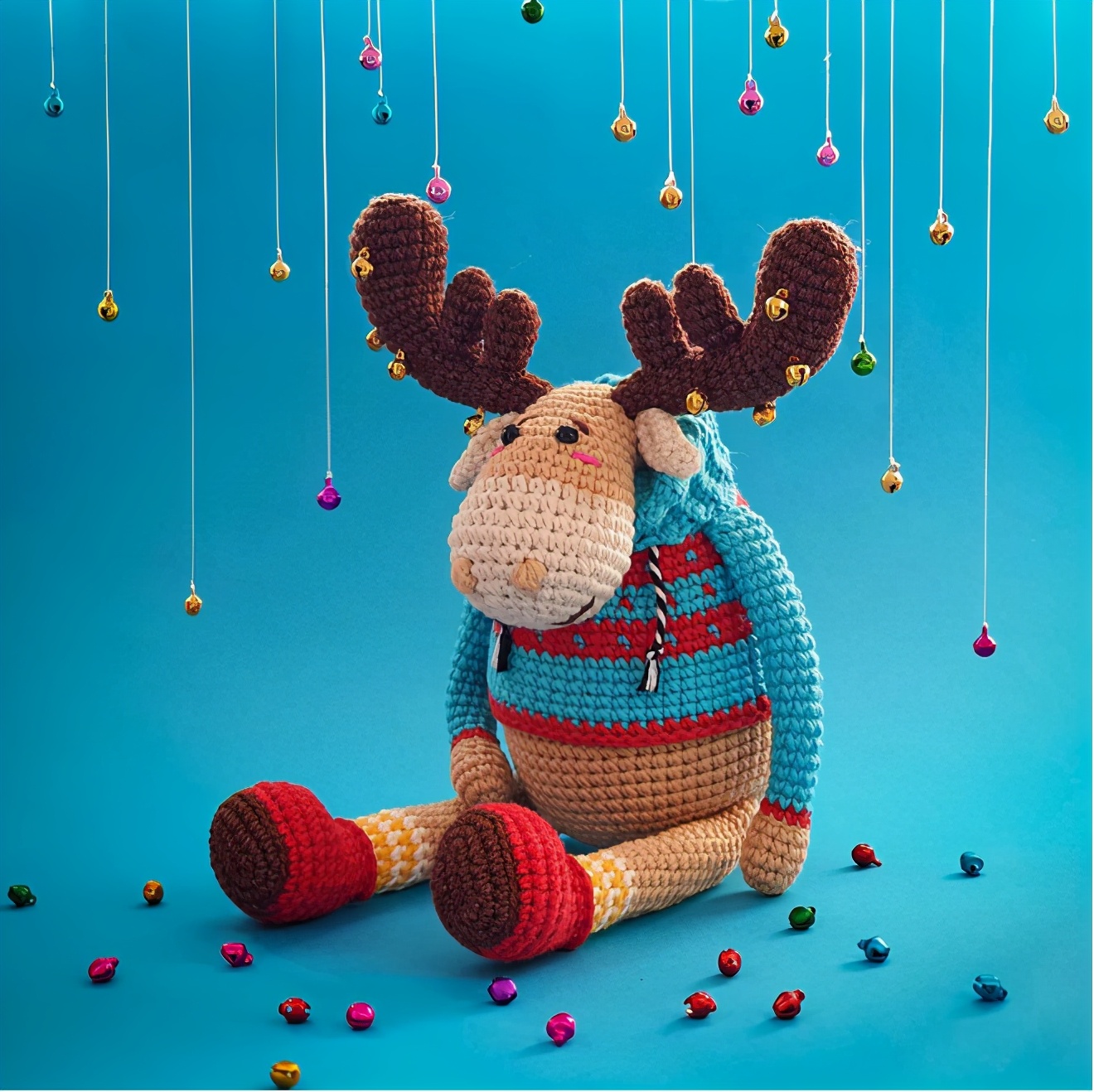 纯毛线钩织小玩意,最火毛线钩织