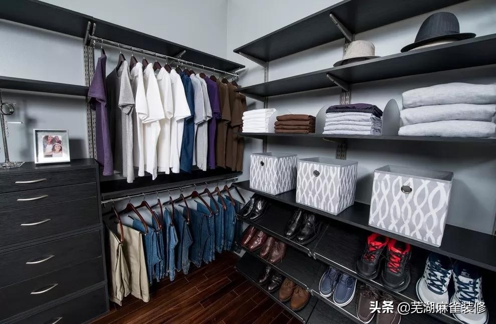 芜湖麻雀装饰30套案例告诉你，衣帽间怎么设计最好用