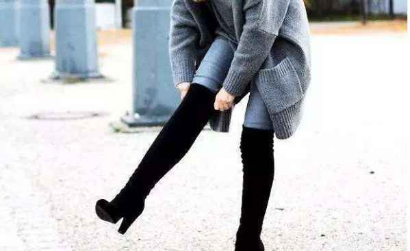 「齐齐哈尔时尚」长筒靴老是往下滑怎么办？过膝长靴适合什么人穿？