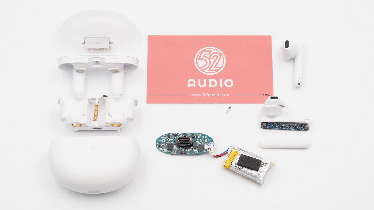 拆解报告:OPPOEncoAir真无线蓝牙耳机